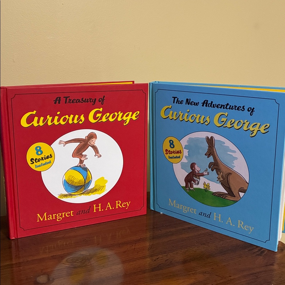 THE TREASURY & NEW ADVENTURES OF CURIOUS GEORGE (2 books)